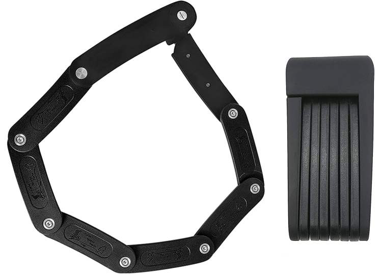 E-Scooter mit Buegelschloss